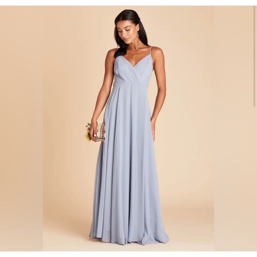 Birdy Grey  Formal Dress Medium-Dusty Blue
